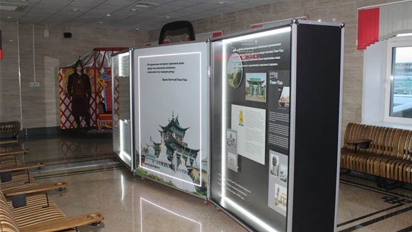 На вокзале Улан-Удэ открылась ещё одна выставка