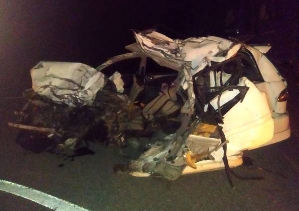 В Бурятии водитель погиб в раздавленной фурой «Тойоте» 