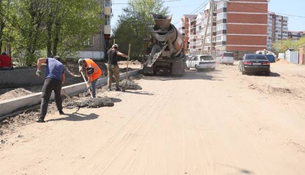 В Улан-Удэ стартовал ремонт ещё одной дороги 