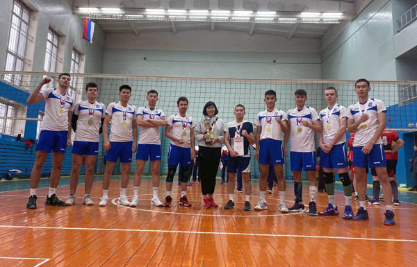 Волейболисты Бурятии выиграли чемпионат студенческой лиги