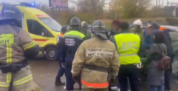 В Улан-Удэ в ДТП пострадала женщина-водитель 