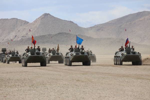 В Монголии завершилась активная фаза учения «Селенга-2022» 