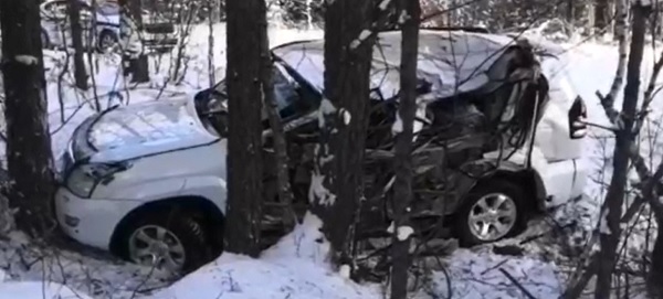 В Иркутской области 14-летний водитель в лесу врезался в дерево 