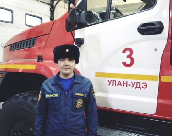 В Бурятии определили лучшего водителя пожарной машины 