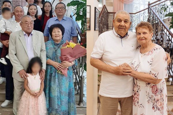 В Улан-Удэ семьи отметили «золотую» и «бриллиантовую» свадьбы