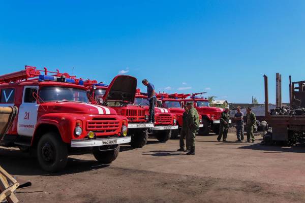 В Бурятии пять пожарных машин отремонтировали за 10 млн 