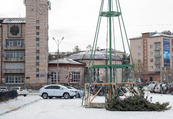 В Северобайкальске новогодний городок построят без ледяных фигур