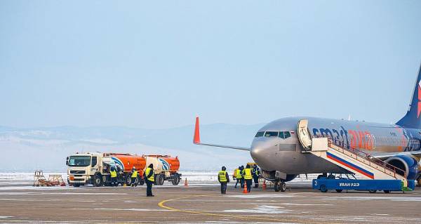 Аэропорт «Байкал» идёт на годовой рекорд по количеству обслуженных самолётов