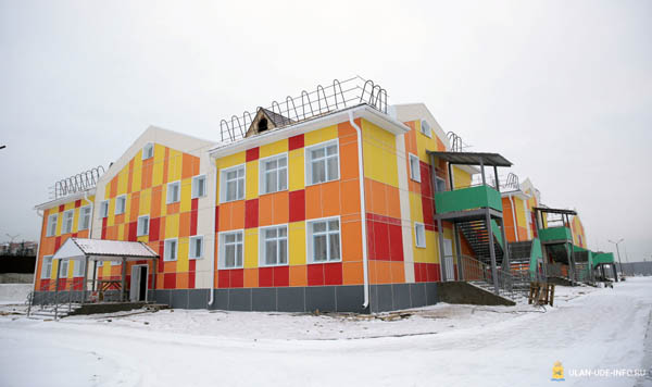 В Октябрьском районе Улан-Удэ возводят детский сад