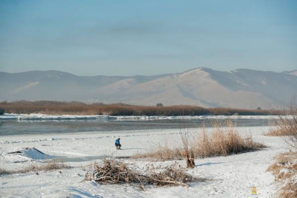 В Улан-Удэ назвали наиболее опасные места для проезда по льду