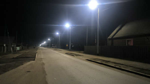 На двух улицах в пригороде Улан-Удэ стало светло 
