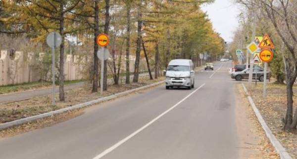 В Улан-Удэ дорогу возле парка отремонтировали за 12,7 млн 