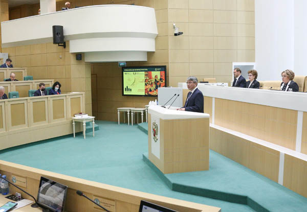 Глава Бурятии рассказал о достижениях региона в Совете Федерации