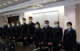 10 молодых полицейских пополнили МВД Бурятии