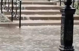 В Гусиноозёрске вновь затопило «Арбат»