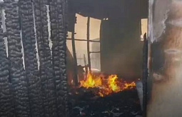В Бурятии на крупном пожаре в СНТ «Лето» сгорели 10 строений  