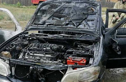 В Бурятии сжёг автомобиль после ссоры с женой