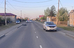 В Улан-Удэ водитель «Тойоты» сбила ребёнка на велосипеде