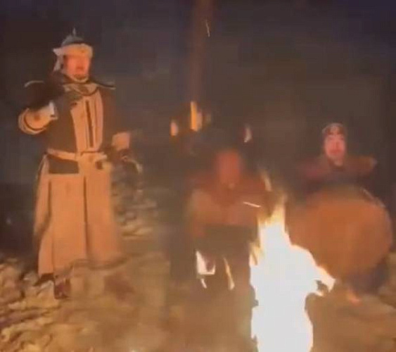 Монгольские шаманы молились за участников СВО из Бурятии