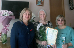 В Иркутске супруги отметили 65-летие брака