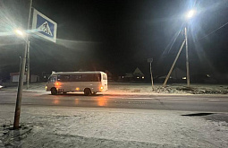 В Улан-Удэ автобус сбил пешехода 