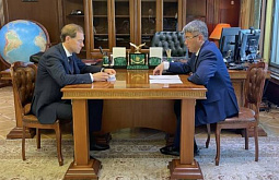 Вице-премьер РФ Денис Мантуров встретился с главой Бурятии
