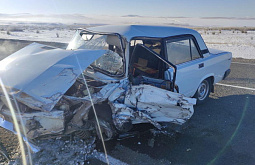 В Бурятии в ДТП пострадал 67-летний водитель